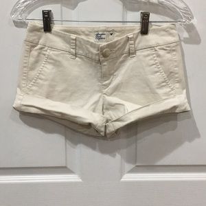 American Eagle Outfitters Cream Shorts